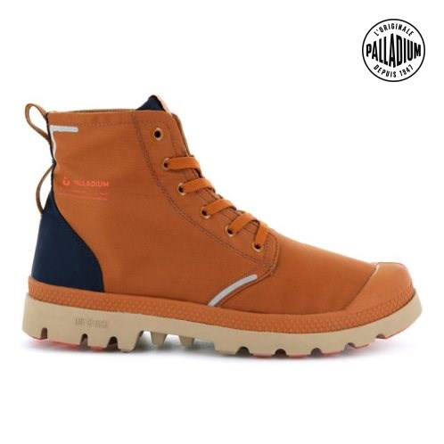 Dámské Boty Palladium Pampa Lite+ Recycle WP+ Hnědé | CZ FBI-37Z